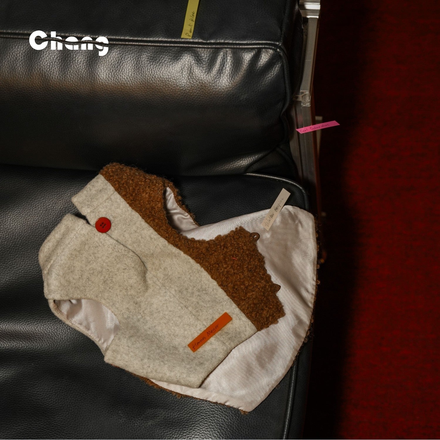 Professor's Vest  | Dachshund Vest | Chang 2024AW